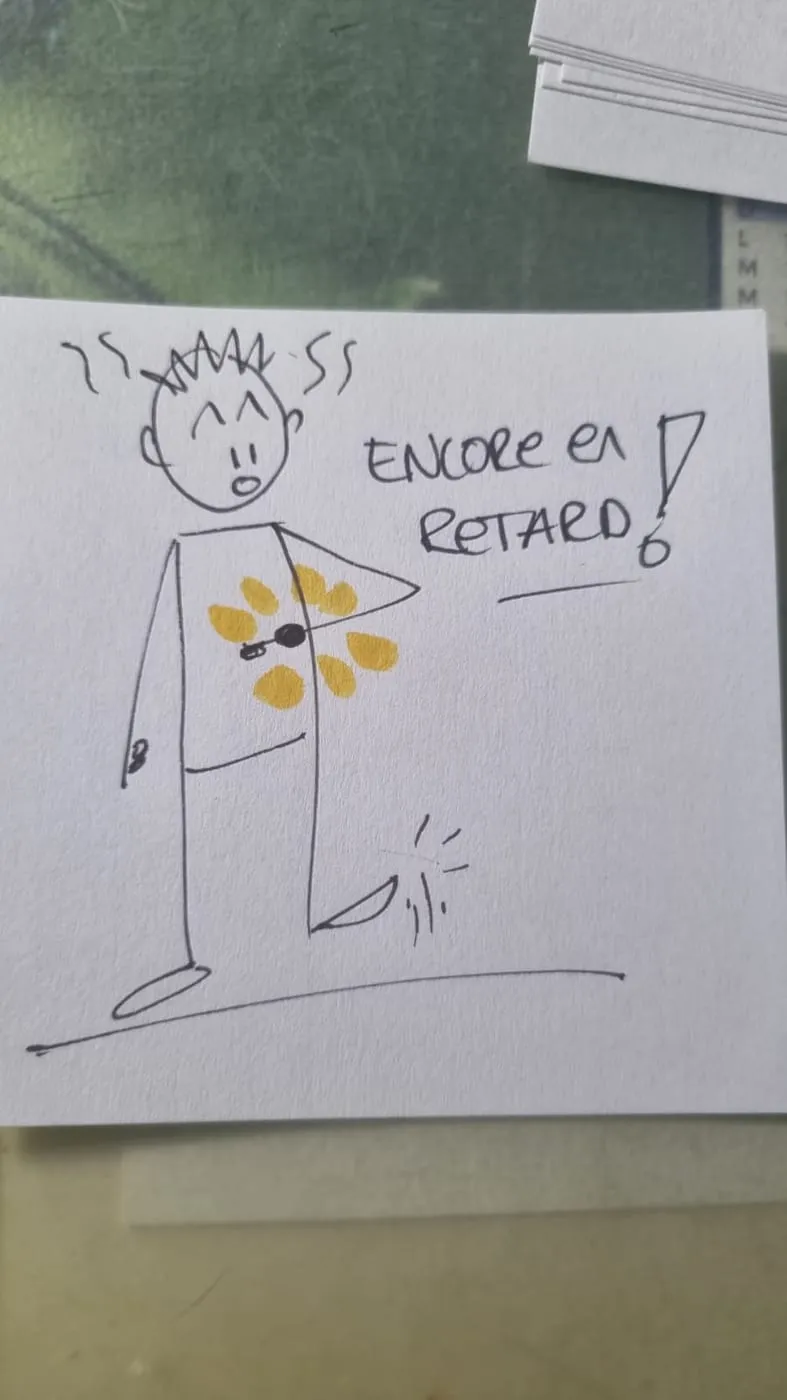 encore en retard