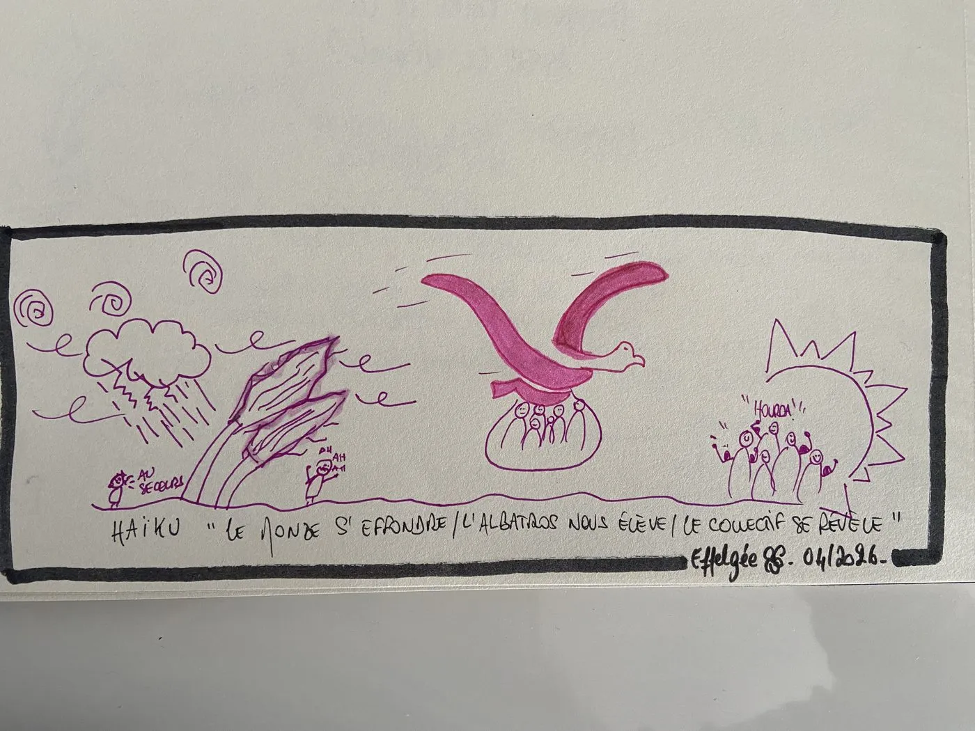 Prise de note visuelle réalisée pendant le sommet : keynote douverture du sommet 2026