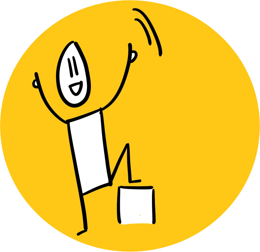 Pictogramme dessiné à la main