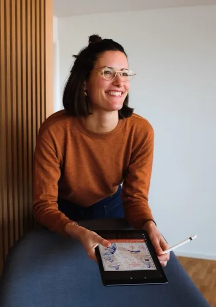 Portrait de Mathilde Riou, intervenant au sommet